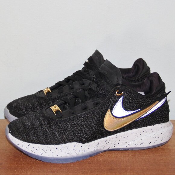 Nike Lebron 20 XX \'Fab 5\' Basketball Shoes Mens 4 Womens 5.5 Black Gold main image 6